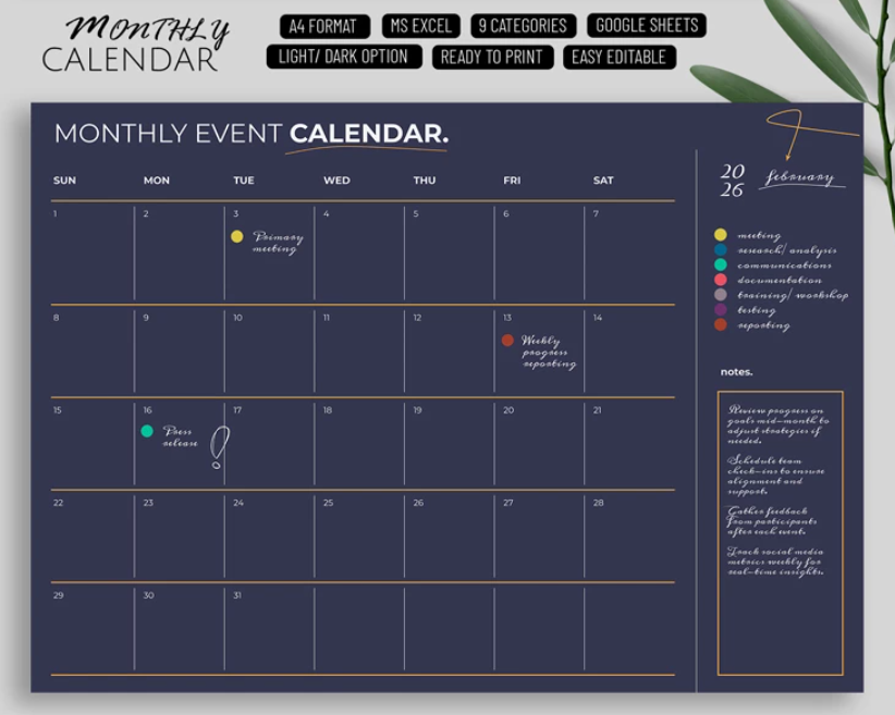 Event Calendar
