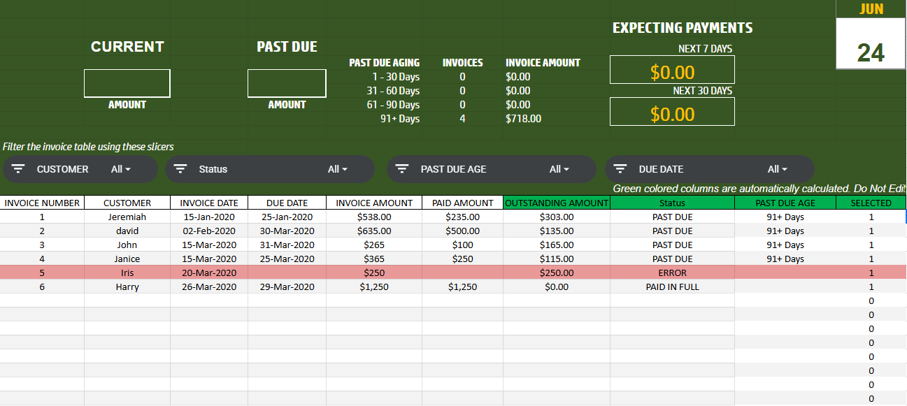 Invoice Tracker