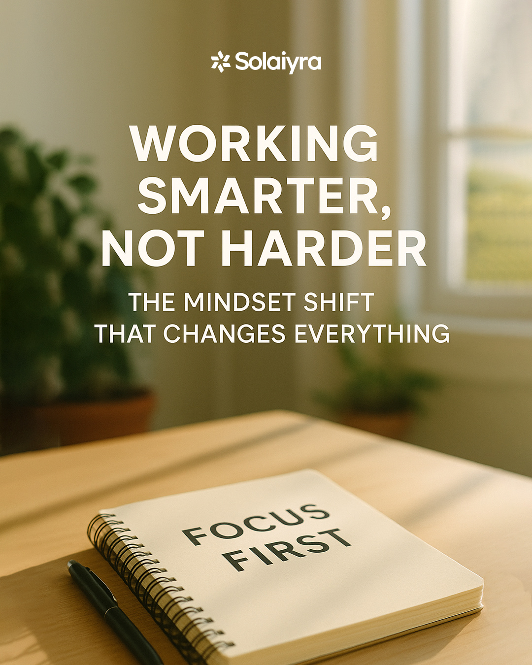 Working Smarter, Not Harder: The Mindset Shift That Changes Everything